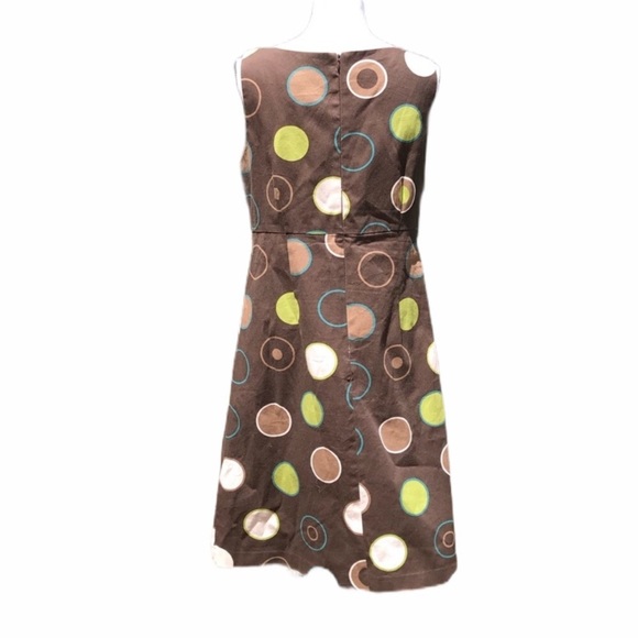 Jessica Howard Brown Polka Dot Dress Size … - Picture 2 of 11